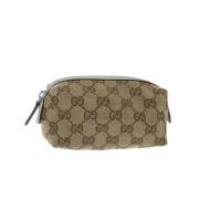 Pre-owned Canvas gucci-tasker