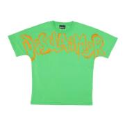 Logo Tee Lime T-shirt Oversize Fit