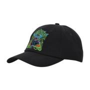 Sort Panther Buet Skygge Snapback Kasket