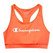 Sporty Racerback Logo Sports Bra