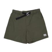 Ripstop Elastisk Talje Walkshort med Lommer