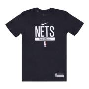 Brooklyn Nets Træning T-shirt Sort