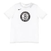 Brooklyn Nets Logo Tee Hvid T-shirt