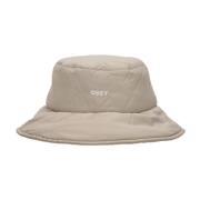 Isoleret Sølvgrå Bucket Hat