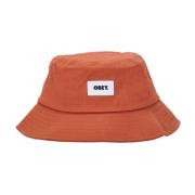 Brun Sukker Bucket Hat Fedt Label