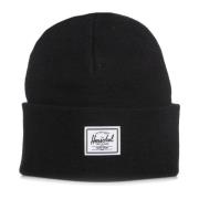 Sort Beanie Hat med Kuffert