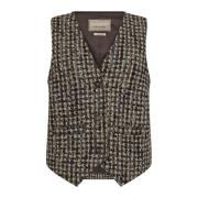 Elice Vest Blazer Rain Drum