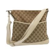 Pre-owned Canvas gucci-tasker