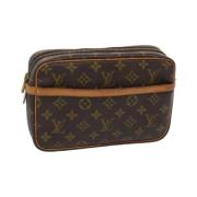 Pre-owned Canvas louis-vuitton-tasker