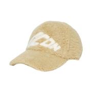 Beige Unisex Hat Klassisk Design