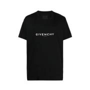 Sort Oversize Logo Print T-Shirt