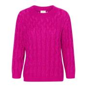 Festival Fuchsia Strik Pullover Sweater