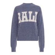 Blå Moonlight Pullover Sweater