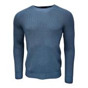 Rainwool Denimblå Sweater