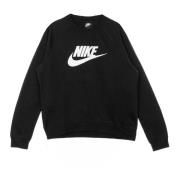 Hybrid Crewneck Sweatshirt Sort/Hvid