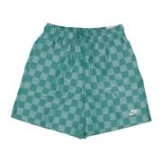 Flow Checkers Shorts Malachite/Hvid