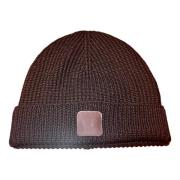 Merino Beanie Metropolis Uldhue Brun