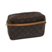 Pre-owned Canvas louis-vuitton-tasker