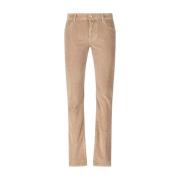 Slim Fit Cordbukser 5-lomme stil