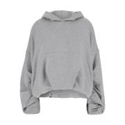 Grå Hoodie Sweaters