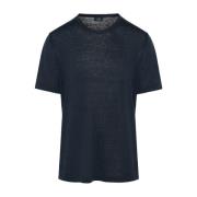 Linned T-shirt, 100% Linned, Made in Italy