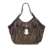 Pre-owned Canvas fendi-tasker