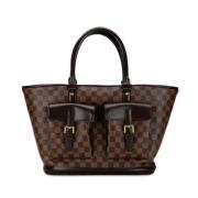 Pre-owned Canvas louis-vuitton-tasker