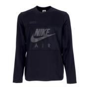 Langærmet Crewneck Sportswear Poly-knit Skjorte