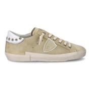 Beige Ruskind Sneakers