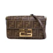 Pre-owned Canvas fendi-tasker