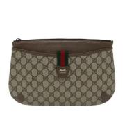 Pre-owned Canvas gucci-tasker