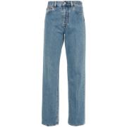 Indigo Blå Denim Jeans