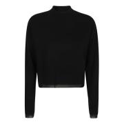 Luksuriøs Sort Sweater AW24