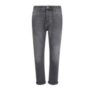 Grå Jeans Regular Fit Stilfuld