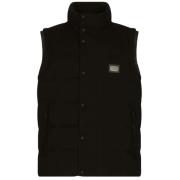 Polstret Logo Vest Sort