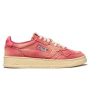 Vintage Denim Pink Sneakers