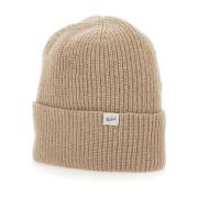 Mænds Uldblandet Beanie Sand