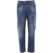 Komfort Denim Jeans med Medium Vask