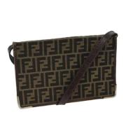 Pre-owned Canvas fendi-tasker