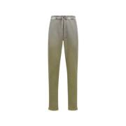 Gradient Beige Acid Green Sweatpants