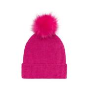 Pompom Beanie til udendørs livsstil