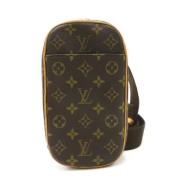 Pre-owned Coated canvas louis-vuitton-tasker