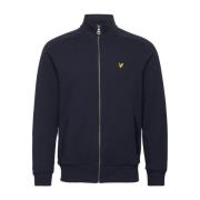 Mørk Navy Track Top Sweater