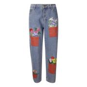 Blomsterpotte Denim Jeans