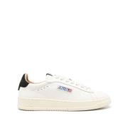 Sorte Sneakers med Logo Patch