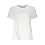 Elegant Rundhals T-shirt i Bomuld