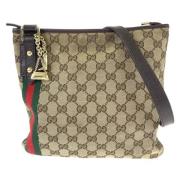 Pre-owned Canvas gucci-tasker