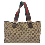 Pre-owned Canvas gucci-tasker