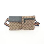 Pre-owned Canvas gucci-tasker