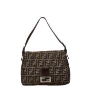 Pre-owned Canvas fendi-tasker